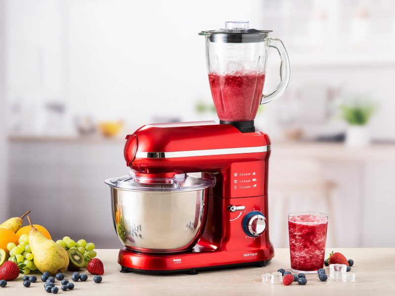 Enë Qelqi për Blender 1,5 L për Kitchen Robot thumbnail 5